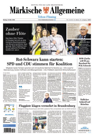 MAZ Luckenwalder Rundschau