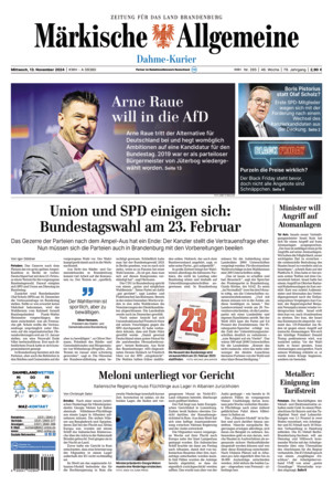 Märkische Allgemeine Dahme Kurier