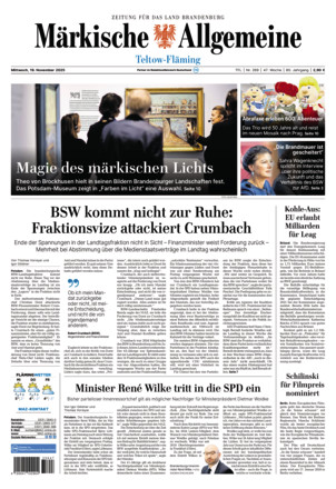 MAZ Luckenwalder Rundschau