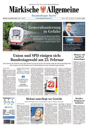 MAZ Brandenburger Kurier