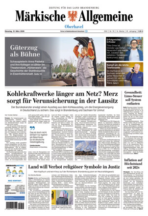 MAZ Neue Oranienburger Zeitung