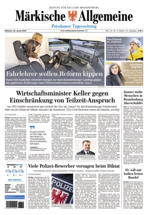 MAZ Potsdamer Tagesszeitung