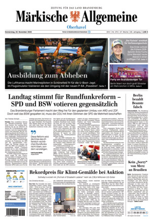 MAZ Neue Oranienburger Zeitung