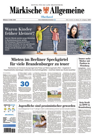 MAZ Neue Oranienburger Zeitung