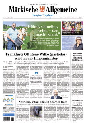 MAZ Ruppiner Tageblatt
