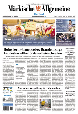 MAZ Neue Oranienburger Zeitung